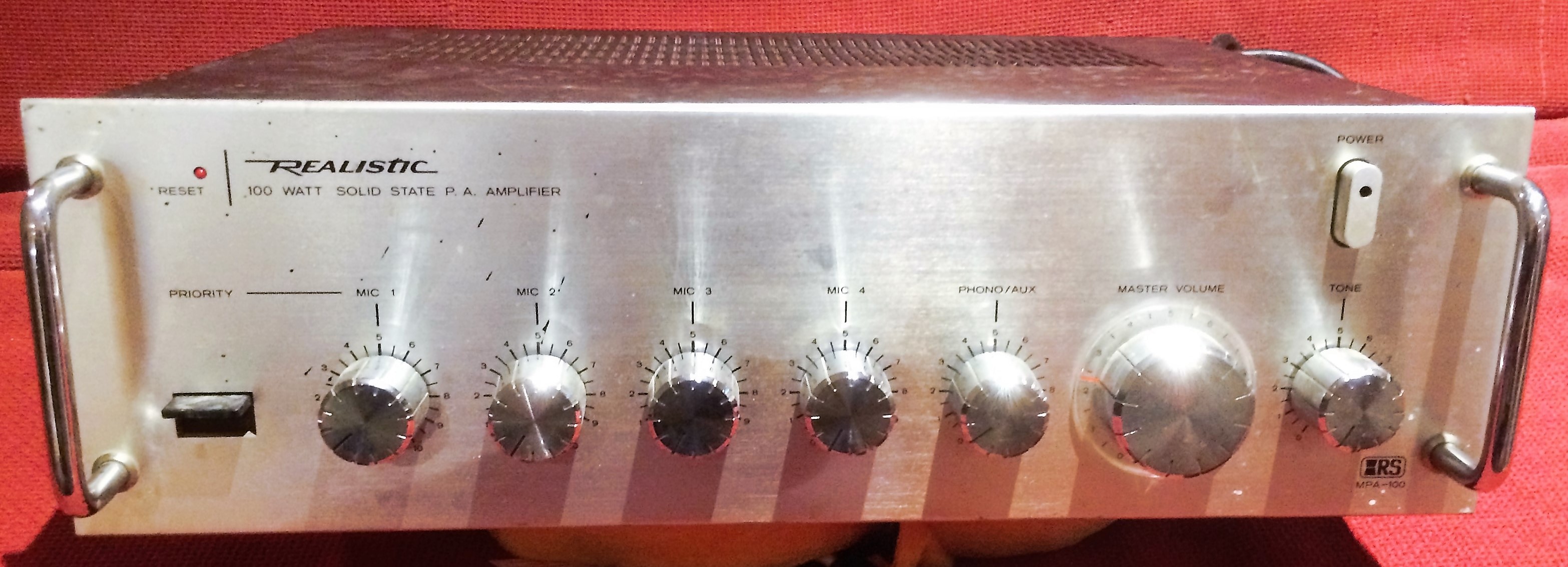 Realistic PA Amplifier